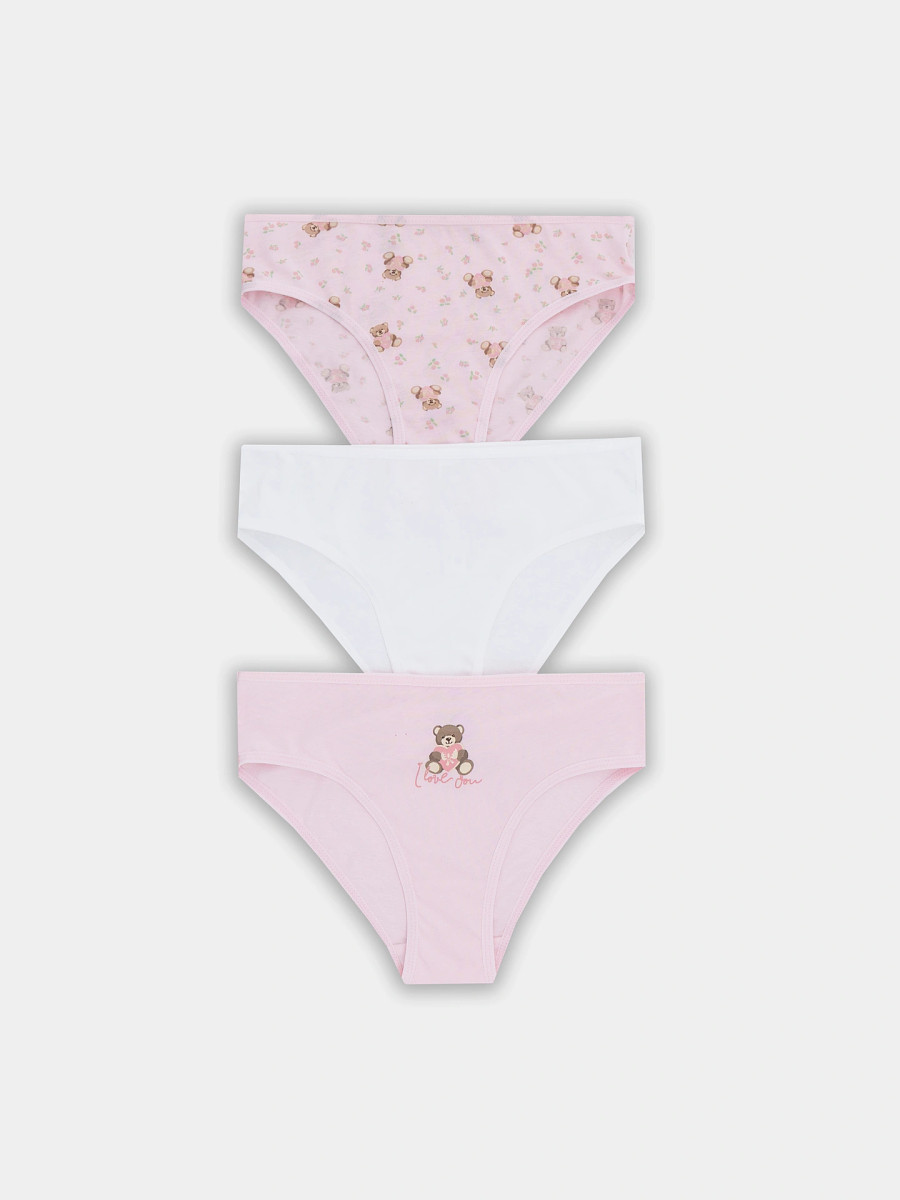 Трусы для девочек (3шт.)